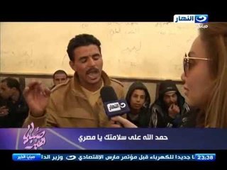 صبايا الخير - مصري عائد من ليبيا :  مصر اغنى من ليبيا بالرئيس السيسي