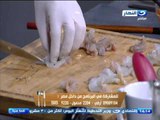 #لقمة_هنية :  طريقة عمل :  كاليمارى محشى بالارز والىسى فود | سمك بورى مشوى بالطحينة