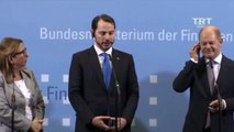 Türkiye - Almanya ekonomik ilişkileri toplantısı - Hazine ve Maliye Bakanı Albayrak (1) - BERLİN