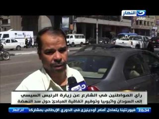 اخر النهار - رأي المواطنين في الشارع عن زيارة الرئيس السيسي  الى السودان واثيوبيا