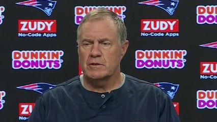 Belichick discusses facing Patricia for first time as head coach