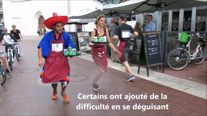 La Course des serveuses et garçons de café à Annecy