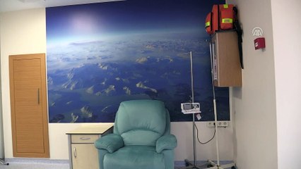 Kanser hastaları için 'sanal gökyüzü' - RİZE