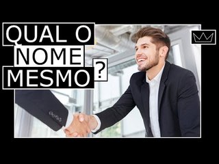 3 passos para nunca mais esquecer o nome de alguém