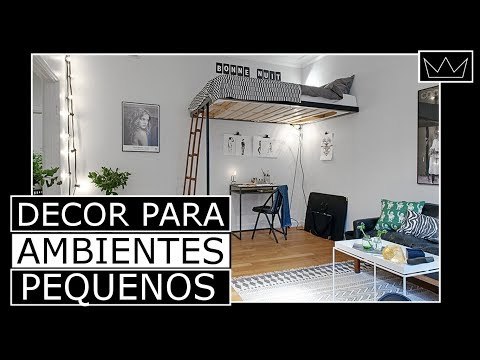 9 dicas de DECORAÇÃO para ambientes pequenos