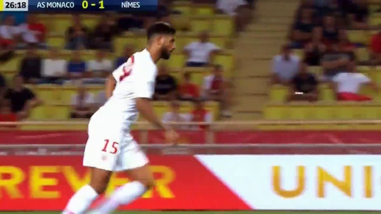 Radamel Falcao Goal - AS Monaco vs Nimes 1-1 21/09/2018