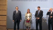 Türkiye - Almanya ekonomik ilişkileri toplantısı - Ticaret Bakanı Pekcan / Enerji Bakanı Dönmez - BERLİN