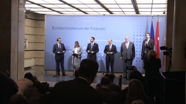 Hazine ve Maliye Bakanı Albayrak: 'Cumhurbaşkanı Erdoğan'ın ziyareti öncesi önemli ve verimli bir toplantı oldu' - BERLİN