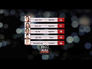 ArabCasting Voting Numbers for Contestants 📱