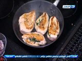 #لقمة_هنية : طريقة عمل صينية فراخ بالجبنة وسبانخ - ريفايولي مع صوص البولانيز-سلطة تونة بالمكرونة