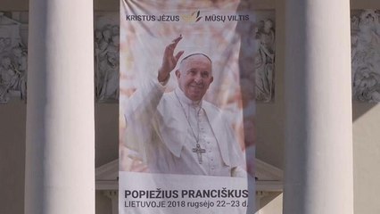 Papa Francisco em digressão pelo Báltico