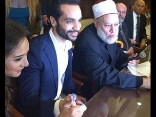 اخر النهار - محمود سعد يهنيء ابنة الخال " ايه الآبنودي " لعقد قرانها على الفنان شادي خلف.