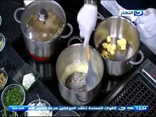 #لقمة_هنية : طريقة عمل موزة ضاني مشوية - لازانيا بالفراخ - سلطة الفاصوليا بالخضراوات