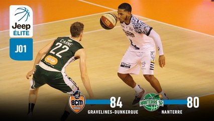 Jeep® ÉLITE : Gravelines-Dunkerque vs Nanterre (J1)