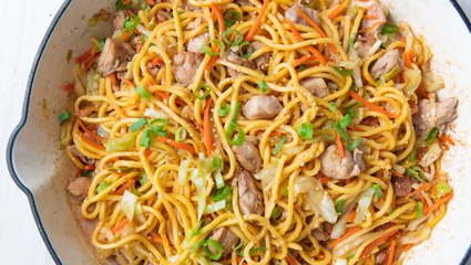 This Chicken Chow Mein = Serious Hangover Helper