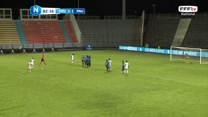 Magnifique but de Vincent THILL sur coup franc !!! 1-2 pour PAU FC.