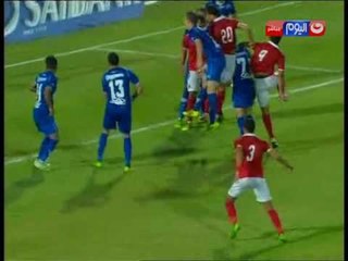 كأس مصر 2016 - الهدف الأول برأسية صاروخية للنجم "سعد سمير" " الاهلي vs سموحة "