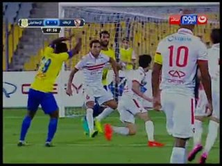 كأس مصر 2016 - أهداف مباراة " نادي الزمالك VS نادي الاسماعيلي " نصف نهائي الكأس .. 4/0