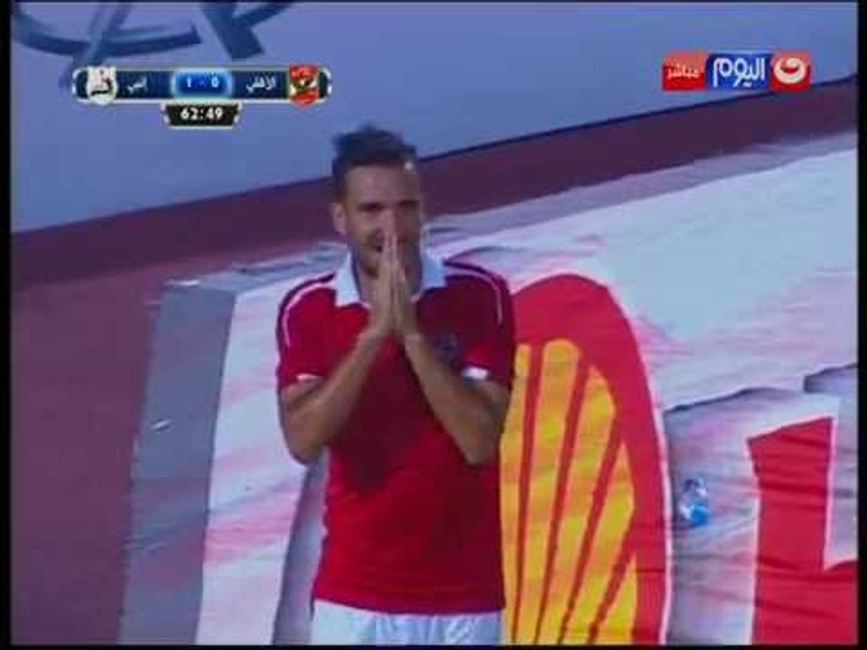 كأس مصر 2016 | على معلول يهدر فرصة الهدف الاول لـ النادى الاهلى... الاهلى VS إنبى 0 / 1