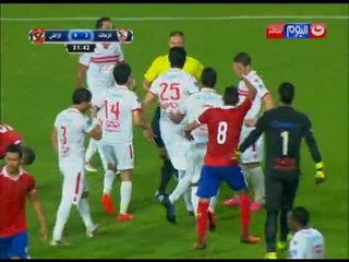 كأس مصر 2016 - خطأ على اللاعب "إسلام جمال" يتسبب في احتساب ضربة جزاء لنادي الاهلي