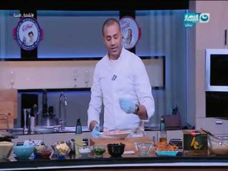 لقمة هنية :طريقة عمل فتة شاورما تركي- فراخ بالكسكسي والخضراوات- ميلك تشيك بالفراولة والشيكولاتة