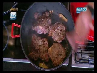 لقمة هنية | طريقة عمل فتة بـ رقبة ضاني وصنية عكاوي ودقية ورق عنب وطاجن لسان عصفور باللحمة