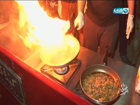 صبايا الخير | لأول مرة ريهام سعيد تبيع ساندوتشات على عربية كبدة وسجق في الشارع