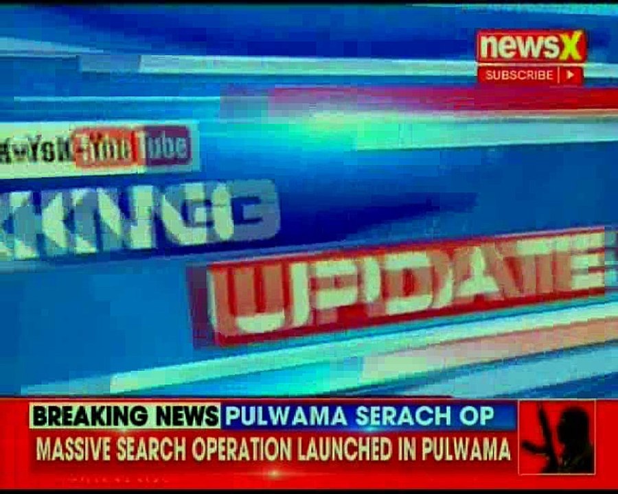 Pulwama: Joint team of Army, SOG and CRPF launched cordon & search operations in dozen villages