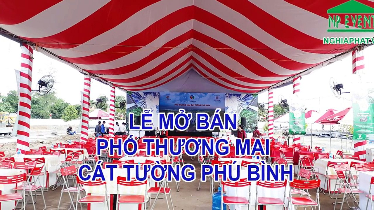 CHO THUÊ NHÀ BẠT TẠI LỄ MỞ BÁN PHỐ THƯƠNG MẠI CÁT TƯỜNG PHÚ BÌNH