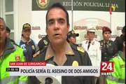 Buscan a policía acusado de matar a dos personas en San Juan de Lurigancho