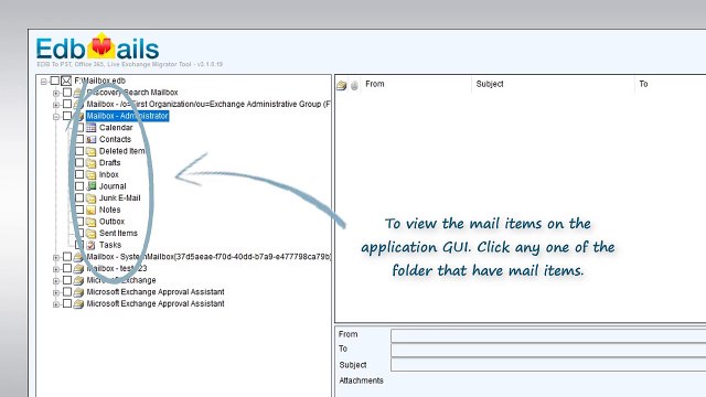 EDB to PST converter
