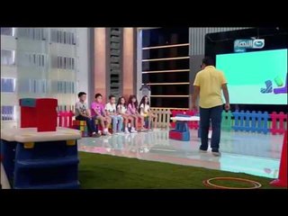 شخص يدخل ستوديو النهار و يحاول خطف اطفال برنامج بنات وولاد على الهوا!!