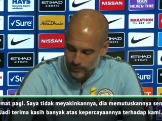 Guardiola Senang Dengan Kontrak Baru Aguero