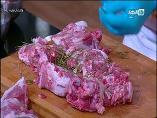 لقمة  هنية  -  كبسة زند الضانى - صينية رقبة ضانى