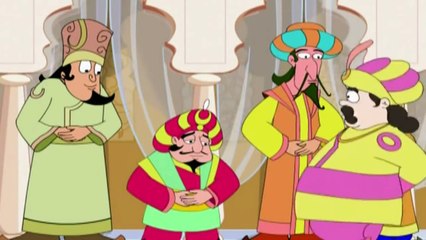 Akbar and Birbal Story CROWS in English (Cartoons)
