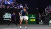 Djokovic drills Federer in Laver Cup doubles