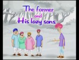 The Farmer and His Lazy Sons Story in Hindi (Cartoons)