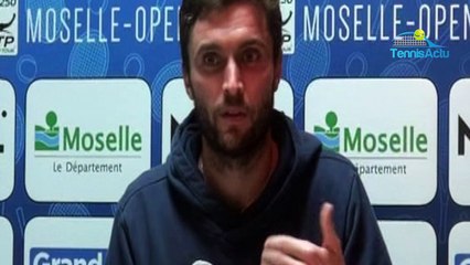 ATP Metz 2018 - Gilles Simon : "La Coupe Davis ? C'est pas moi qui décide"