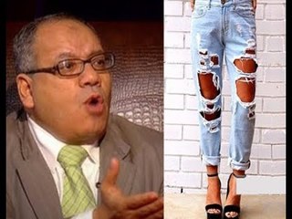 أخر النهار - نبية الوحش يدعو الشباب في الشارع بأغتصاب البنات اللي لابسة "بنطلون مقطع" !