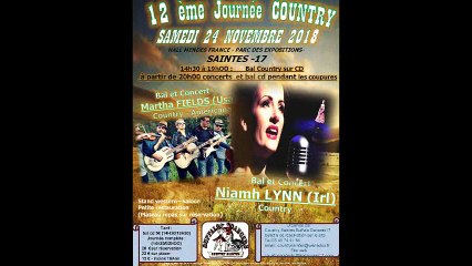teaser journée country du 24 Novembre 2018 à Saintes (17)