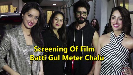 Mira Rajput's FIRST Public Appearance At 'Batti Gul Meter Chalu' Screening After Birth Of Son Zain