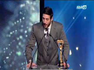 حفل تكريم وشوشة للأفضل في 2017 |  بكاء الفنان أحمد جمال سعيد لحظة تكريمه كأفضل ممثل مساعد في 2017