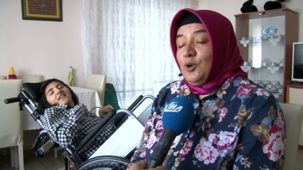 Komşusu yüzünden engelli kızına verdiği sözleri yerine getiremiyor
