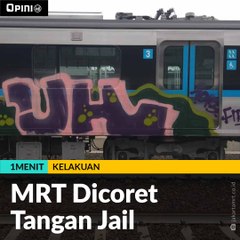 #1MENIT | MRT Dicoret Tangan Jail
