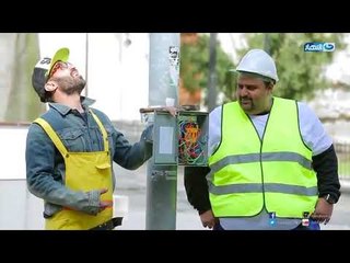 الفرنجة | تصليح عمدان النور  فى سلوفاكيا على طريقة الفرنجة " الله ينور عليكم '