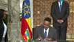 مذكرات تفاهم بين مصر وإثيوبيا بحضور الرئيس عبد الفتاح السيسى و رئيس وزراء جمهورية إثيوبيا