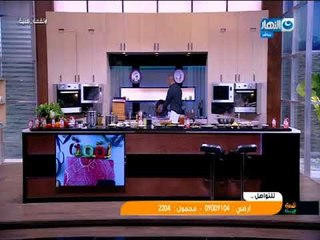 لقمة هنية - طريقة عمل مكرونة محمره بالسجق