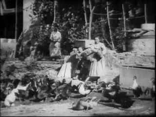 Auguste & Louis Lumière: Basse-cour (1896)