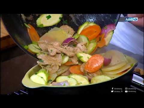 لقمة هنية - طاجن صدور رومى بالبطاطس - صدور فراخ بالسبانخ - شوربة خضار