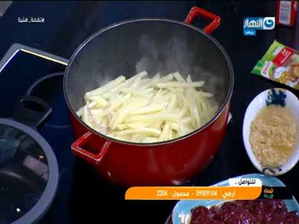 لقمة هنية - طاجن السجق بالبطاطس - طاجن كبده بلسان العصفور - طاجن لحمة بالزبده